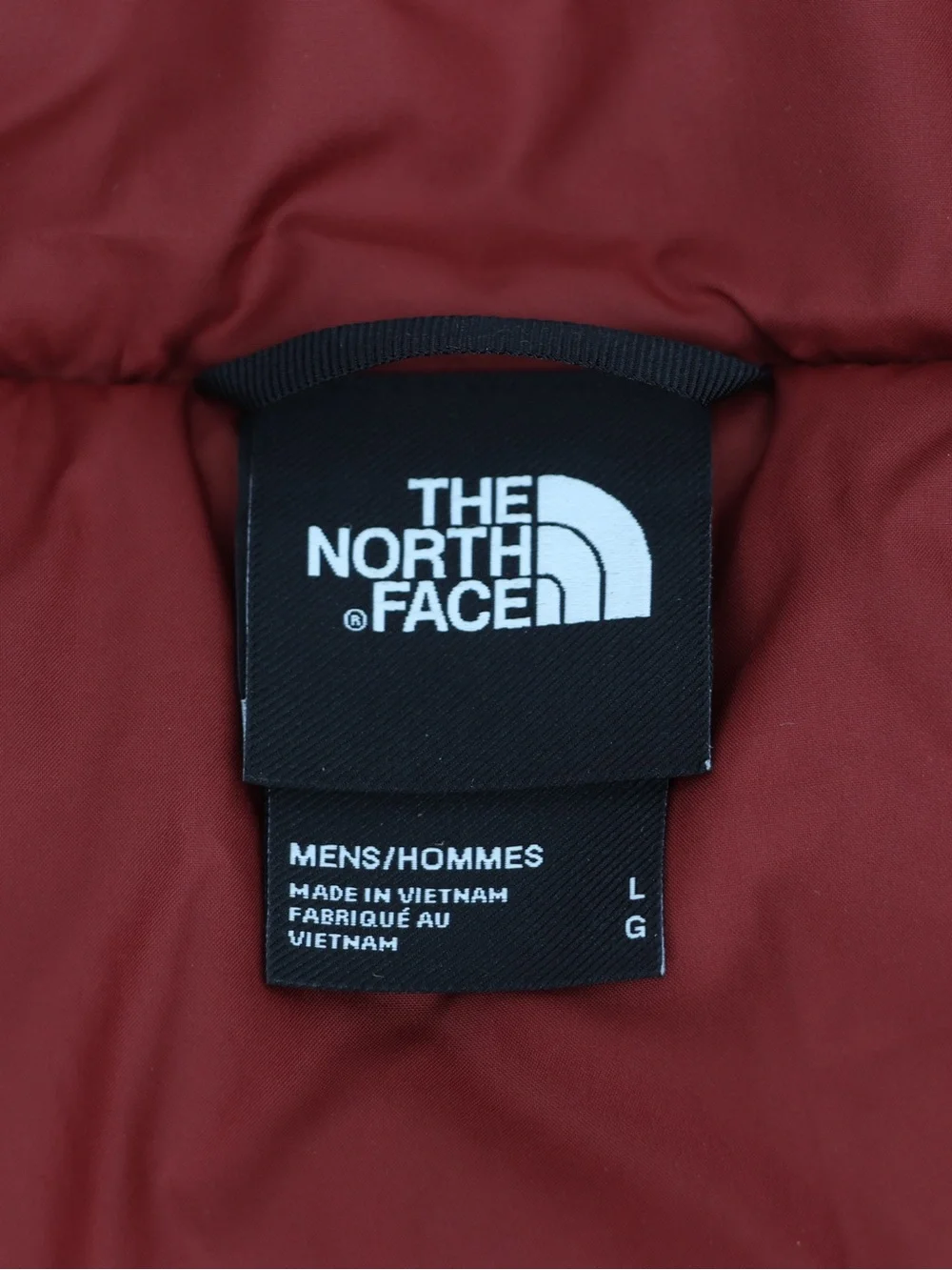 The North Face Men’s Aconcagua 2 Large Down Vest Brick House Red New Authentic